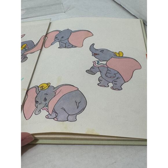 Walt Disney's Dumbo the Flying Elephant 1st American Edition 1978 - Picture 8 of 15